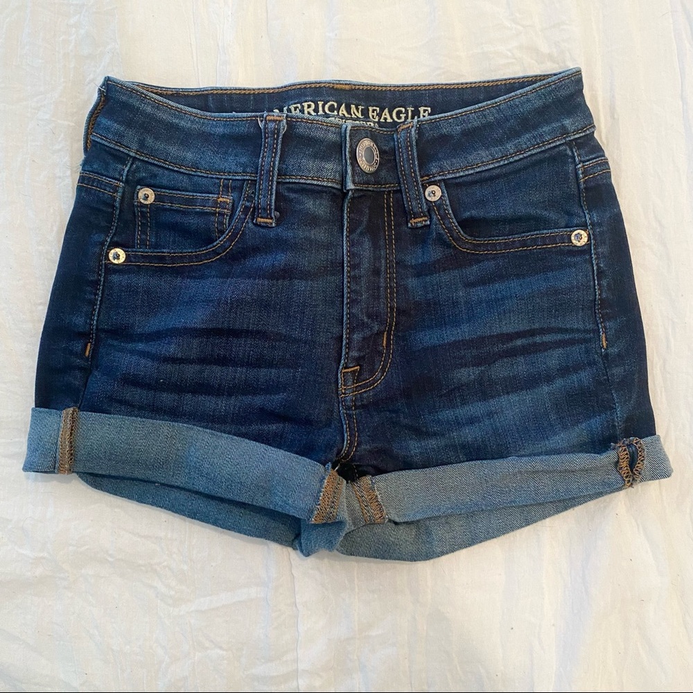 american eagle jean shorts